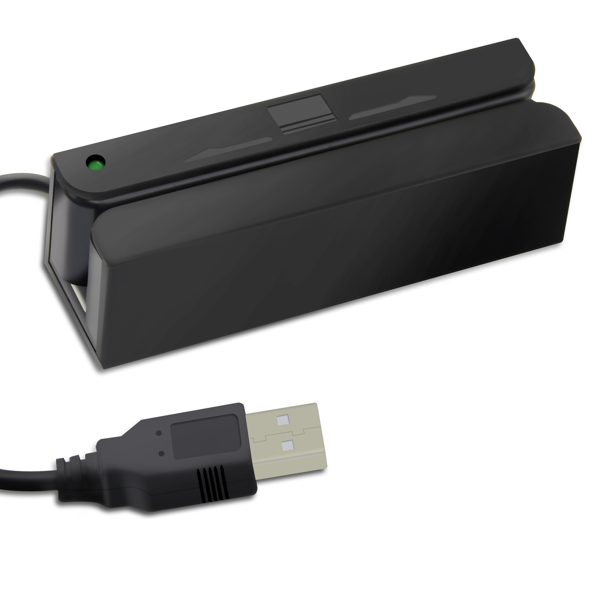 New USB Mini Portable Magnetic Stripe MSR 3TK 3 Track Swipe Credit Card Reader | eBay